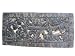 Kamasutra Antique Decorative Hand Carved Scalloped Top Headboard Wall Panel 36 Inch