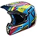 Fox Racing Undertow Adult V1 Off-Road/Dirt Bike Motorcycle Helmet - Green/Blue / Medium