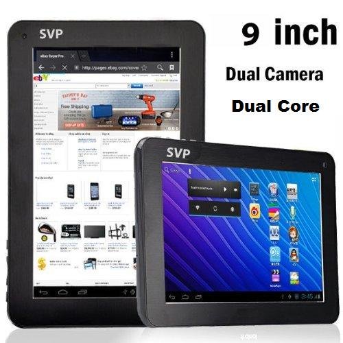 SVPÂ® 9-inch Android, Google Play Store, Dual Camera, 4GB Internal Memory, Capacitive Touchscreen Tablet