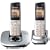 Panasonic KX-TG6422GS schnurloses DECT-Telefon Duo mit Anrufbeantworter silber