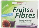 Ortis Fruits and Fibres 120g Chewable Fruit Cubes - Pack of 12 Cubes