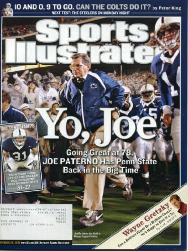 Sports Illustrated November 28, 2006 Joe Paterno/Penn State Cover, Peyton Manning/Indianapolis Colts, Wayne Gretzky