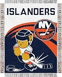 NHL New York Islanders 36-Inch-by-46-Inch Woven Jacquard Baby Throw