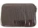 Shiny Black Faux Eel Skin Print Kindle Case