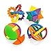 Fun Express Plastic Balls Puzzle (2-Pack of 12)