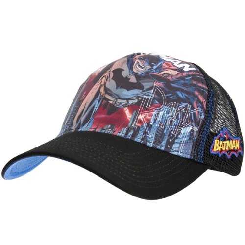  Batman - Lunging Dark Knight Trucker Cap