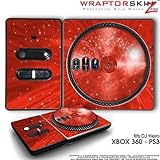 DJ Hero Skin Stardust Red fit XBOX 360 and PS3 (DJ HERO NOT INCLUDED)