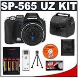 Photo : Olympus SP-565UZ 10MP Digital Camera with 20x Image Stabilized Zoom + Case + Batteries + Cameta Bonus Accessory Kit