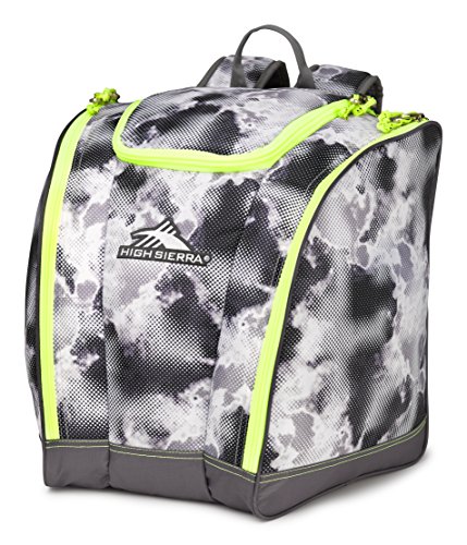 High Sierra Junior Trapezoid Boot Bag, Thunderstruck/Charcoal/Zest