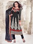 kalazone Black Georgette Salwar Kameez