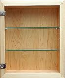 The Regular Beaded White Concealed Cabinet -- a Recessed Medicine Cabinet Hidden Behind a Picture Frame