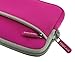rooCASE Neoprene Sleeve (Magenta) Carrying Case for Western Digital My Passport Essential SE 1TB Portable Hard Drive WDBACX0010BBL Metallic Blue