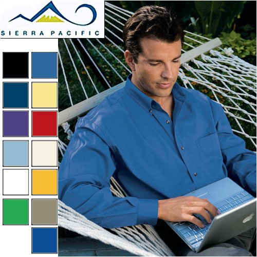 Click here to buy Sierra Pacific Mens SierraGuard Featherlite Long Sleeve Twill.