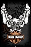 Empire 327819 Harley Davidson Eagle - Poster - 91.5 x 61 cm