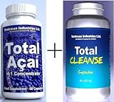 Pure Acai Berry Extract (1000mg) & Colon Cleanse (600mg) Detox & Weight Loss 51asVGZNS0L. SL160 Pure Acai Berry Extract (1000mg) & Colon Cleanse (600mg) Detox & Weight Loss