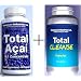 Pure Acai Berry Extract 2000mg dose & Colon Cleanse 9092mg Dose - For Detox & Weight Loss - 30 Day Supply of Each