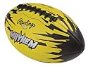 Rawlings Mayhem Foam-Posite Junior Size Football (Neon Yellow)
