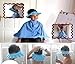 Baishitop Ultra-Soft Safe Shampoo Shower Cap, Bathing Protect Hat For Baby Children Kids (Blue)