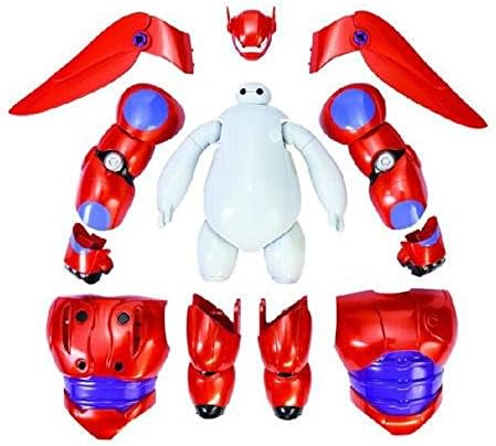 Creative Big Hero 6 Armor up Baymax Action Figure 20 Parts 16cm / 6.3" Toy Doll