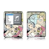 Flappers Design Protective Decal Skin Sticker for Apple iPod nano 3G (3rd Generation) 4GB/ 8GB Player