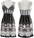 FIRST KISS Stretch Mixed Print Dress