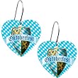 Heart German Oktoberfest Earrings