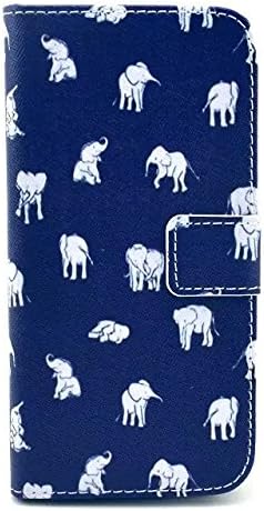 Iphone 6s Case, Toopoy(TM)Beautiful Fashion Design Flap Closure PU Leather Flip Wallet Case and TPU Cover with Stand Phone Case for Iphone 6s 4.7 Inch (Calf Elephant)