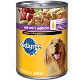 Pedigree Choice Cuts in Gravy with Lamb & Vegetables Food for Dogs, 13.2-Ounce Cans (Pack of 24)
