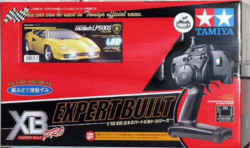 Tamiya 1/10 RC XB Lamborghini Countach - TT01E Yellow