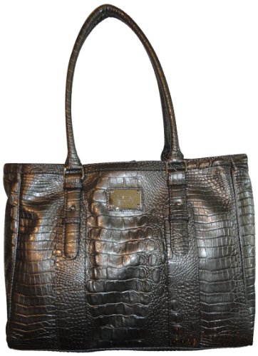 Womens Nine West Purse Tote Gunmetal