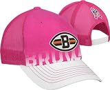 Cleveland Browns Women's Pink Breast Cancer Awareness Structured Adjustable Snapback Mesh Back Hat