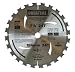 Overtime 00504 7-1/4-Inch 24 Tooth FST Thin Kerf Crosscutting and Ripping Saw Blade w...