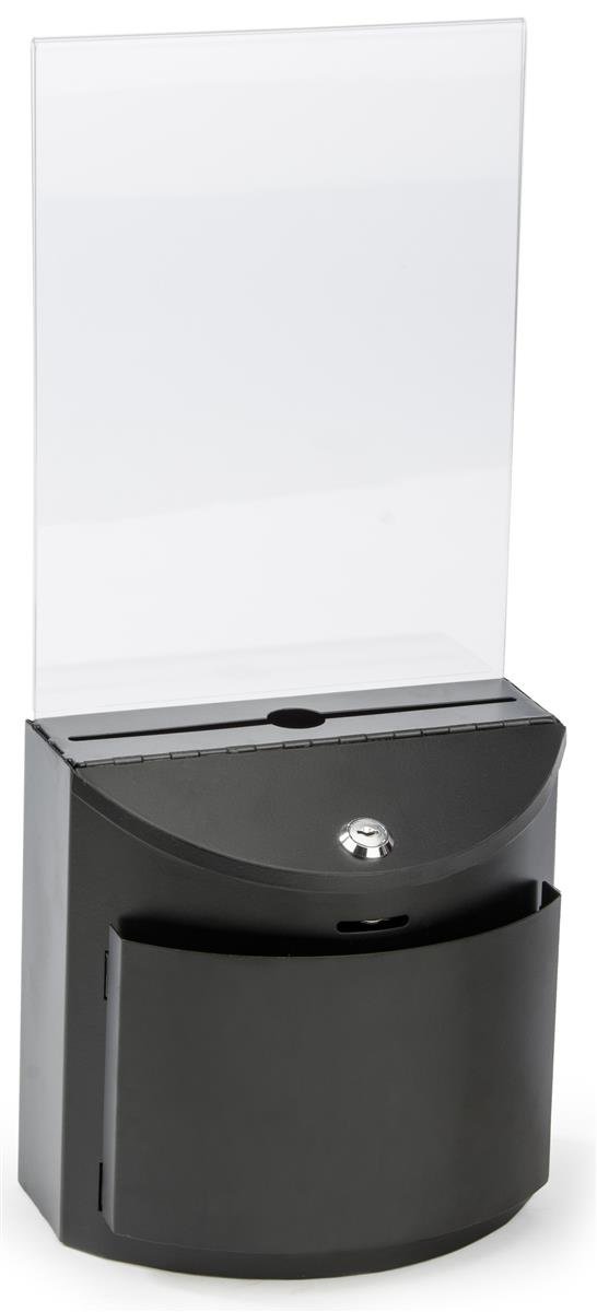 Amazon.com : Slim Ballot and Suggestion Box, Locking, Blank ...