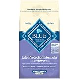 Blue Buffalo Dry Food for Small Breed Dogs, Natural Fish and Brown Rice Recipe, 15-Pound Bag