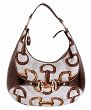 Gucci Handbags (Cream) 152468 Horsebit Senna Amalfi Hobo Bag Gucci Handbags (Cream) 152468 Horsebit Senna Amalfi Hobo Bag