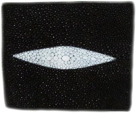BEAUTIFUL GENUINE STINGRAY LETHER WALLET CLOSED = 3.5 X 4.2 INCHEN OPEN 4.2 X 8.5 INCHEN