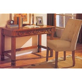 Columns Writing Desk With Microfiber Chair