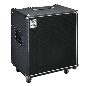 Ampeg BA115HP BassAmp Series 1x15 Solid State Bass Combo Amplifier, 220 Watt by 