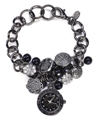 Accessorize Ladies Cluster Charm Bracelet Watch J1011