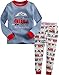 Vaenait Baby 12M-7T Kids Boys Sleepwear Pajama 2pcs Set Toot Toot Train