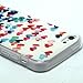 Iphone 5c Case, JAHOLAN Colorful Love Clear Bumper TPU Soft Case Rubber Silicone Skin Cover for iphone 5c