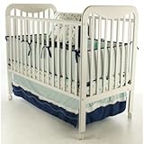 Dream On Me Bristol 2 in 1 Convertible Crib, White Dream On Me Bristol 2 in 1 Convertible Crib, White