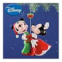 Christmas Morning Disney Ornament: 2008 Disney's Mickey And Minnie Mouse Ornament by The Bradford Editions