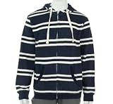 Club Room Hooded Striped Jacket