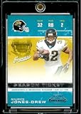 2007 Playoff Contenders # 49 Maurice Jones-Drew - Jacksonville Jaguars - NFL Football Trading Card in Protective Display Case