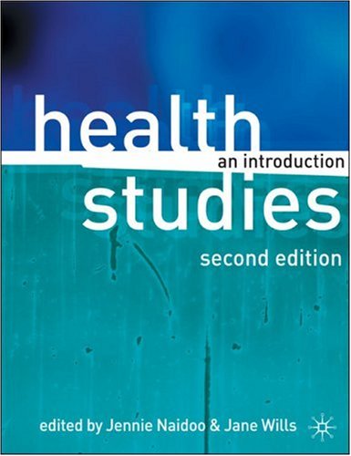 Health Studies: An Introduction