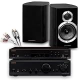 Onkyo DX-7355 CD player (Black) + A-9155 stereo amplifier (Black) + Wharfedale Diamond 10.1 speakers (Blackwood) + Creative Audio £50 cable bundle (see below for details). 2 Year Guarantee.