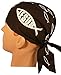 Skull Cap Biker Caps Headwraps Doo Rags - Christian Fish/Jesus