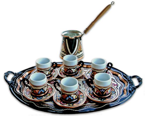 Turkish Coffee Set for Six
