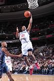 Charlotte Bobcats v Philadelphia 76ers: Thaddeus Young Photographic Poster Print by David Dow, 8x12